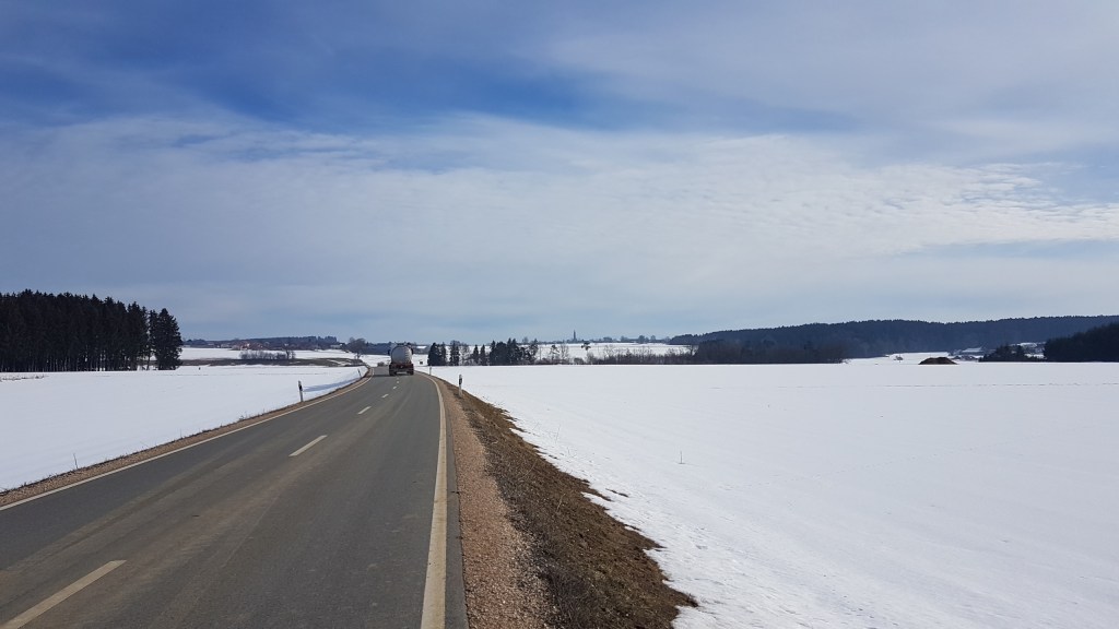 Oberbayern in Winter
